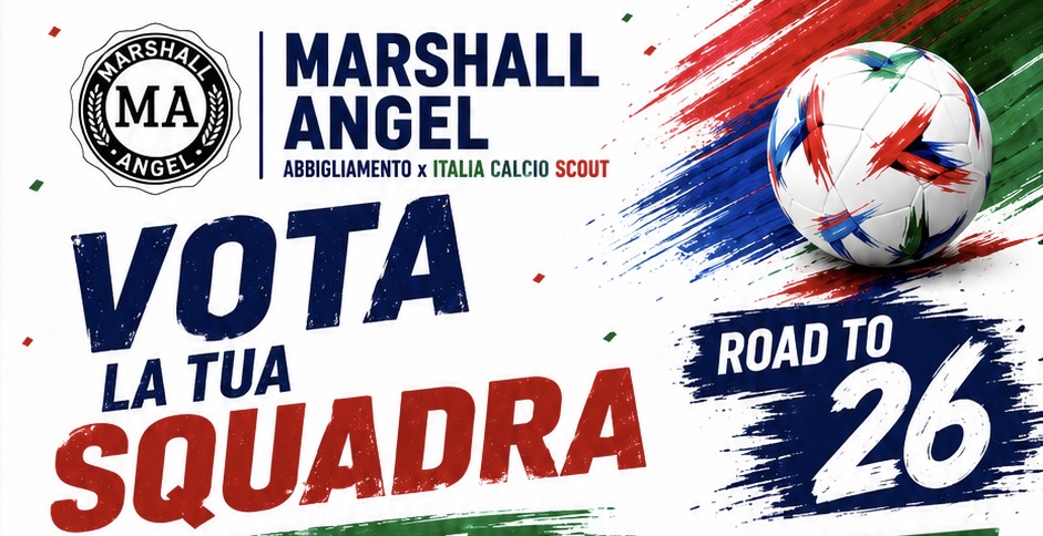Marshall Angel Vota la tua squadra Road to 26