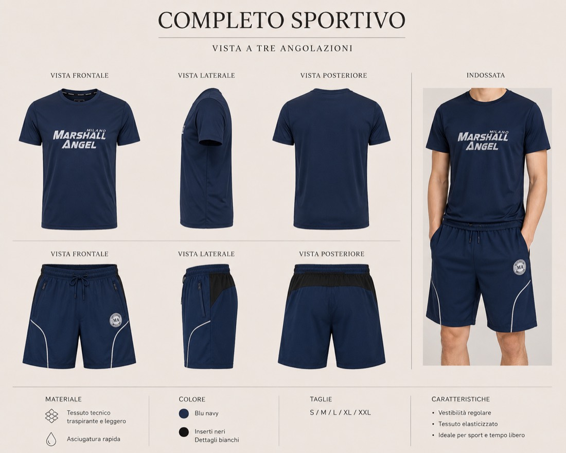 Marshall Angel Summer completo sportivo