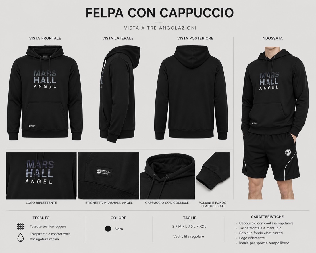 Completo sportivo + felpa
