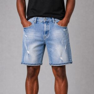 Marshall Angel bermuda denim lavato