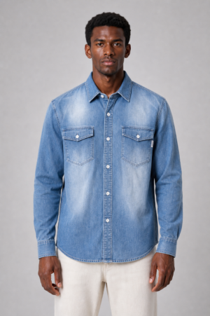 Marshall Angel Camicia Denim Western