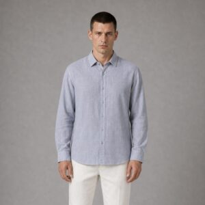 Marshall Angel camicia classica in lino