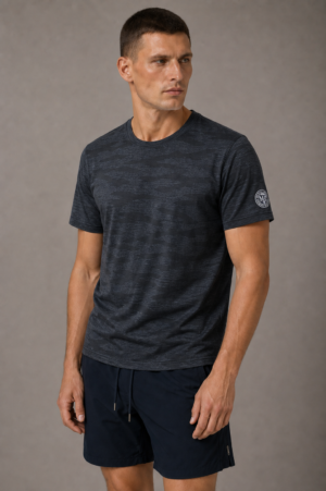 Northern Lights t-shirt tecnica logo manica