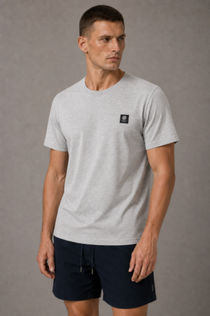 Marshall Angel t-shirt cotone logo tasca
