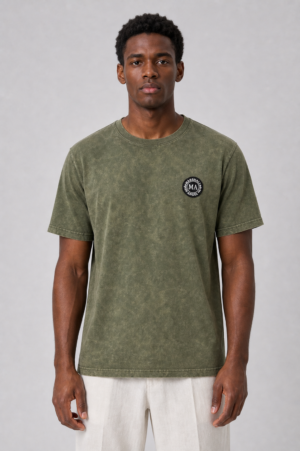 Northern Lights t-shirt cotone logo