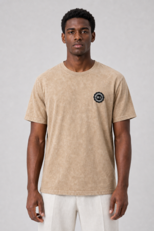 Northern Lights t-shirt stonewash logo
