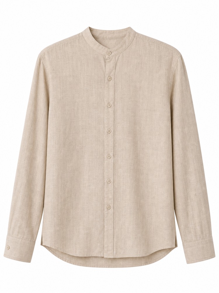 Marshall Angel camicia coreana in lino - immagine 7