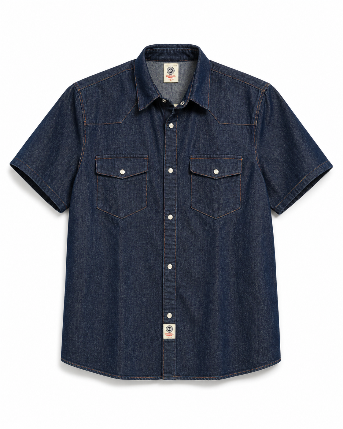 Marshall Angel camicia denim manica corta - immagine 2