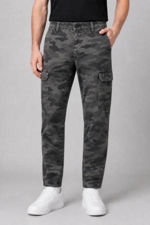 Marshall Angel Pantalone cargo a fondo dritto uomo G265