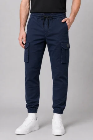 Marshall Angel Pantalone cargo con fondo elasticizzato uomo G285
