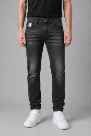 Marshall Angel Jeans lungo uomo J482 grigio scuro lavato