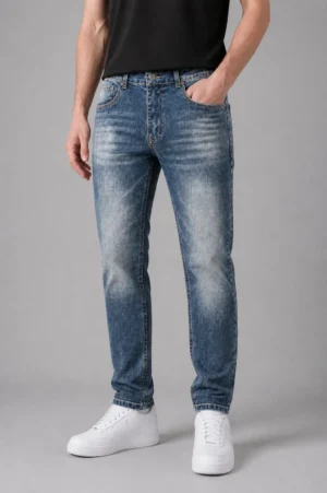 Marshall Angel Jeans lungo uomo ML1989 blu medio lavato